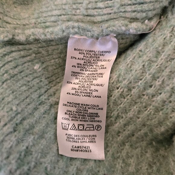 Ann Taylor Loft Waffle-Knit Turtleneck Tunic, Sz M to L - Picture 8 of 8